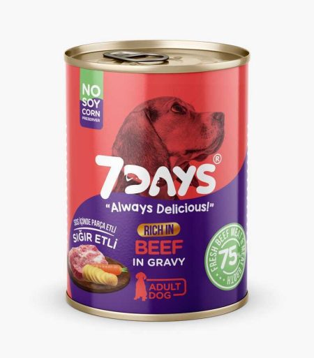 7 DAYS SIĞIR ETLİ KÖPEK KONSERVE 415 GR